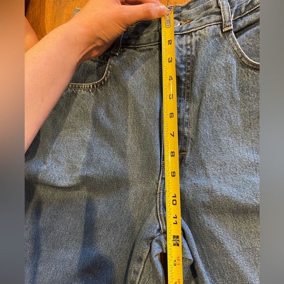 Vintage GITANO 100% Cotton Denim Jeans High Waisted 26”x 30-1/2” long - Picture 3 of 14